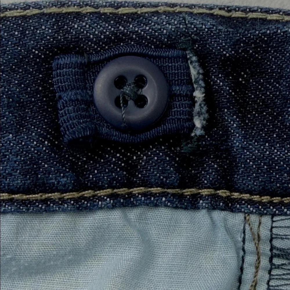 Levi's 505 Regular Adjustable Waist Dark Wash Blue Jeans